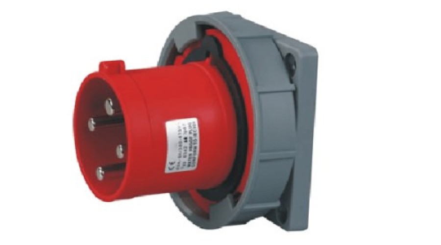 Heavy-Duty 125A IP67 Socket for Industrial Power Solutions