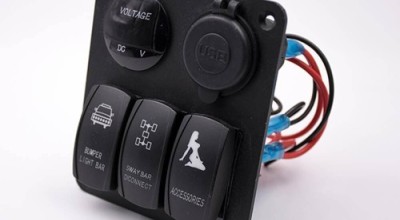 Upgrade Your Car with a 12V DC USB & Voltmeter Combo Panel