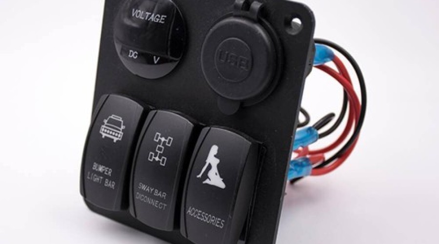 Upgrade Your Car with a 12V DC USB & Voltmeter Combo Panel