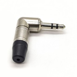 Right Angle 3.5mm Connector Original Audio Male Plug For Cable