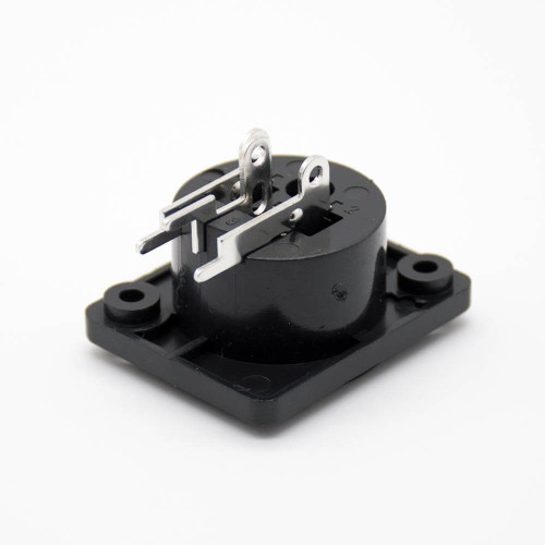 3 pin XLR connectors Female XLR cable receptacle 90° 3 pin XLR connectors Female XLR cable receptacle 90°