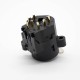 3 pin XLR Female Combo connector Straight Solder Cup with push lock switch 3 pin XLR Female Combo connector Straight Solder Cup with push lock switch