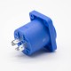 Audio power Jack Straight 4 Pin Audio Jack Female Plastic Chassis Mount for Amplifier & Audio Mixer microphone Audio power Jack Straight 4 Pin Audio Jack Female Plastic Chassis Mount for Amplifier & Audio Mixer microphone