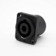 Jack Combo Panel Mount Female 4 pin Chassis Socket Connector Straight for Amplifier & Audio Mixer microphone Jack Combo Panel Mount Female 4 pin Chassis Socket Connector Straight for Amplifier & Audio Mixer microphone
