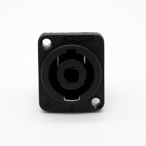 Jack Combo Panel Mount Female 4 pin Chassis Socket Connector Straight for Amplifier & Audio Mixer microphone Jack Combo Panel Mount Female 4 pin Chassis Socket Connector Straight for Amplifier & Audio Mixer microphone