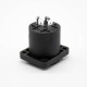 Jack Combo Panel Mount Female 4 pin Chassis Socket Connector Straight for Amplifier & Audio Mixer microphone Jack Combo Panel Mount Female 4 pin Chassis Socket Connector Straight for Amplifier & Audio Mixer microphone
