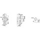 PCB Mount 2 RCA Female 90 degree Right Angle Panel Mount PCB Mount 2 RCA Female 90 degree Right Angle Panel Mount
