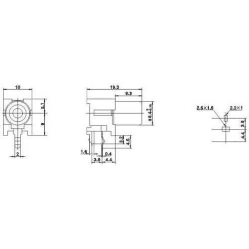 PCB Mount RCA Connector Jack Right Angle Socket Red Color PCB Mount RCA Connector Jack Right Angle Socket Red Color