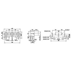 RCA Audio Connector on TV For PCB Mount Socket Right Angle Connecor