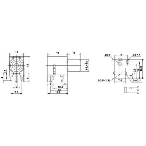 RCA Connector 90 Degree Angle For PCB Mount with Yellow ABS Female RCA Connector 90 Degree Angle For PCB Mount with Yellow ABS Female