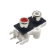 RCA Connector Angled Type Jack Connector for Video RCA Connector Angled Type Jack Connector for Video