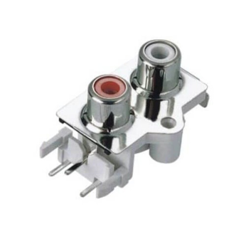 RCA Connector Angled Type Jack Connector for Video RCA Connector Angled Type Jack Connector for Video