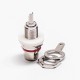 RCA Connector Jack Straight Push on Solder Type for Cable RCA Connector Jack Straight Push on Solder Type for Cable