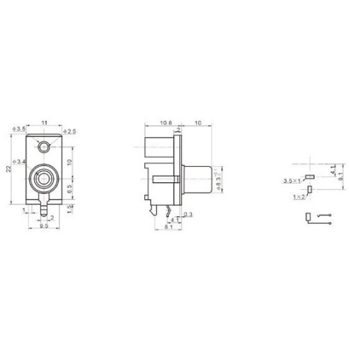 RCA Female Connector End Nickel Plated 90 Degree With Black Hood for PCB RCA Female Connector End Nickel Plated 90 Degree With Black Hood for PCB