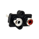 RCA Female Connector Straight for PCB RCA Female Connector Straight for PCB
