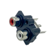 RCA Female Connector Straight for PCB RCA Female Connector Straight for PCB