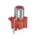 RCA Socket Straight Type Red Color Connector for PCB Mount RCA Socket Straight Type Red Color Connector for PCB Mount