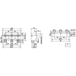 Zinc Alloy RCA Panel Female Connector Jack for PCB Mount