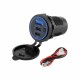 Automotive and Marine 12-24V Voltage Equipment Modified with Dual PD+QC3.0 Triple Fast Charging Ports Automotive and Marine 12-24V Voltage Equipment Modified with Dual PD+QC3.0 Triple Fast Charging Ports