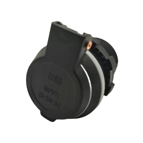 Automotive Marine and Motorcycle Modified In-car 4.2A Dual USB Charger with Spring Waterproof Cover Phone Charging Socket Automotive Marine and Motorcycle Modified In-car 4.2A Dual USB Charger with Spring Waterproof Cover Phone Charging Socket