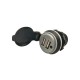 Automotive Marine and Motorcycle Modified In-car 4.2A Dual USB Charger with Spring Waterproof Cover Phone Charging Socket Automotive Marine and Motorcycle Modified In-car 4.2A Dual USB Charger with Spring Waterproof Cover Phone Charging Socket