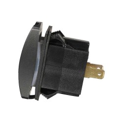 Automotive RV Yacht Modified Boat-Type Switch Dual USB Charger with QC3.0+PD Fast Charging Boat-Shaped USB Car Charger