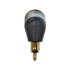 Bent Neck Charging Socket with Voltage Display 12-24V Automotive Motorcycle 4.2A Bent Neck Dual Port Charger