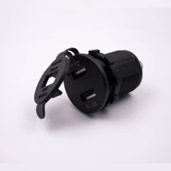 Car Charger Two USB Ports Socket 5V 4.2A With Voltage Display
