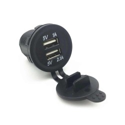 DC12-48V to 5V High Voltage Dual USB Charger for Motorcycle Electric Vehicles RVs and Yachts