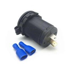 DC12-48V to 5V High Voltage Dual USB Charger for Motorcycle Electric Vehicles RVs and Yachts