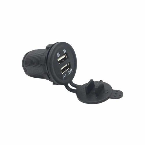 DC12-48V to 5V High Voltage Dual USB Charger for Motorcycle Electric Vehicles RVs and Yachts DC12-48V to 5V High Voltage Dual USB Charger for Motorcycle Electric Vehicles RVs and Yachts