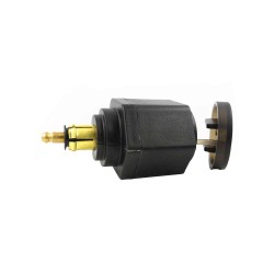 European Standard Cigarette Lighter Socket Short Design Dual USB 4.2A with Voltage Display Phone In-car Charger