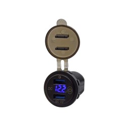 Touch Switch QC3.0 Qualcomm Quick Charge USB with Voltage Display Smartphone Intelligent Charging Switch-Controlled Power