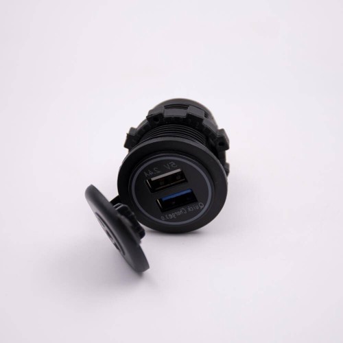 USB Car Charger Fast Charge 5V 2.4A Dual Port Socket QC Quick Charge USB Car Charger Fast Charge 5V 2.4A Dual Port Socket QC Quick Charge