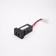 USB Car Charger With Cable Through Hole Dual Port Socket Quick Charge USB Car Charger With Cable Through Hole Dual Port Socket Quick Charge