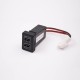 USB Car Charger With Cable Through Hole Dual Port Socket Quick Charge USB Car Charger With Cable Through Hole Dual Port Socket Quick Charge