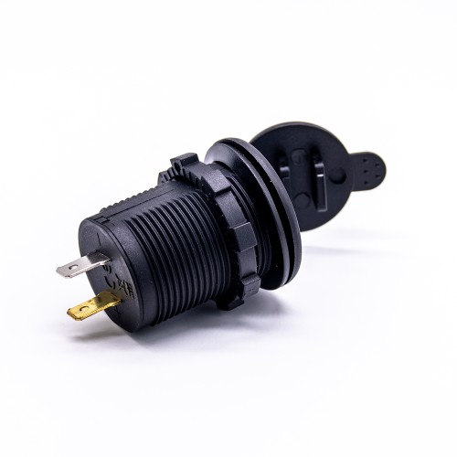 USB Charger Car Battery 5V 3.1A Dual Port Through Hole Socket USB Charger Car Battery 5V 3.1A Dual Port Through Hole Socket