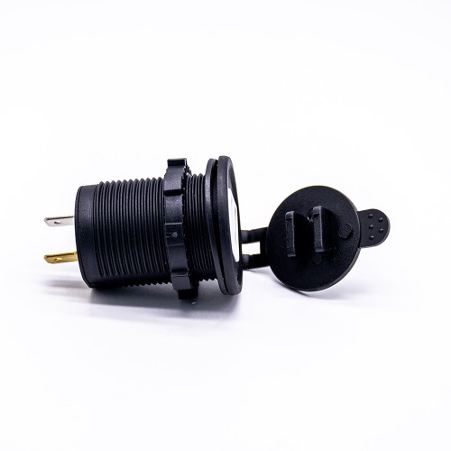 USB Charger Car Battery 5V 3.1A Dual Port Through Hole Socket USB Charger Car Battery 5V 3.1A Dual Port Through Hole Socket