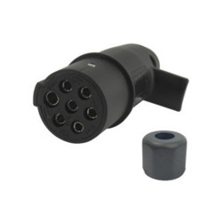 7 Core Plastic Plug 24V N Type Trailer Connector for Heavy Duty Truck Cable Connector