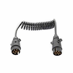 7 Pin 12V Plug with Cable Trailer Connector Truck Cable Reel RV Connector