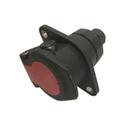 ABS EBS 7 Core 24V Plug Socket Connector for Truck Cable Trailer Connector