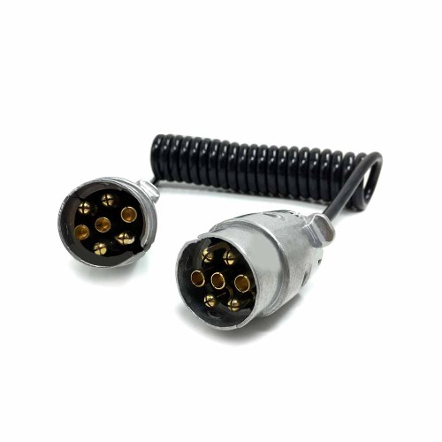 Connector Spiral Cable Trailer Connector 7 Pin Connector