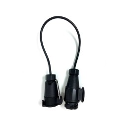 Trailer Connector Connection Cable 7 Core Socket to 13 Pin Plug European Style