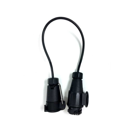 Trailer Connector Connection Cable 7 Core Socket to 13 Pin Plug European Style Trailer Connector Connection Cable 7 Core Socket to 13 Pin Plug European Style
