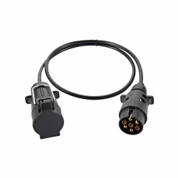 Trailer Converter 7 Core to 7 Core Plug and Socket Conversion European Style
