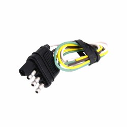 US Standard 4 Core Trailer Connector  Trailer Plug Socket for RVs Campers Yachts Power Plug
