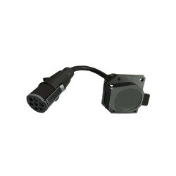 US Standard 7 Core Trailer Connector to European Plug Converter