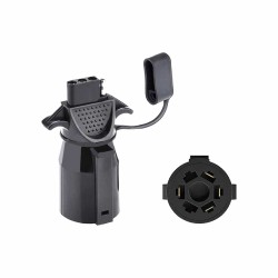 US Standard 7 Core Trailer Connector Trailer Plug Socket 7 Core to 4 Core with Protective Cover