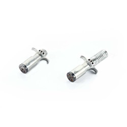 US Standard 7 Core Trailer Connector with Spring Loaded Plug and Socket  RV Camper Yacht Power Plug
