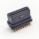 OBD2 16 Pin 90° Right Angle Female OBD Connector OBD2 Gold Plated Plug J1962F Diagnostic